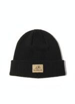 Wool Beanie- Pitch Black - Image 2