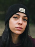 Wool Beanie- Pitch Black